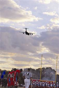 C-17 fly over